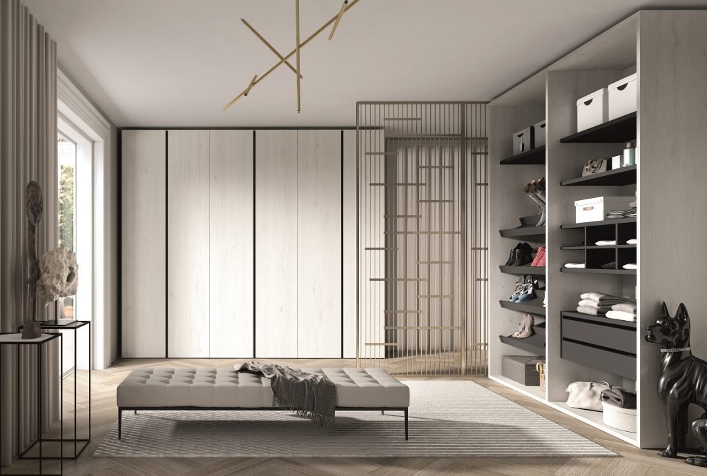 Armario batiente plegable polar pizarra kloset