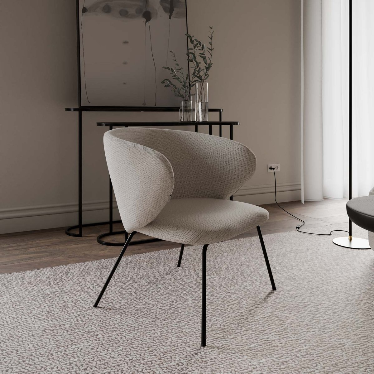 Butaca ANCONA beige