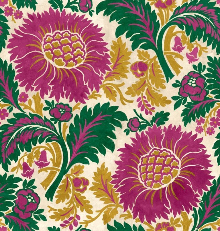 Chinese Damask Emerald