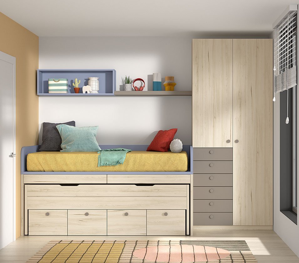 Dormitorio compacto 24 whynot
