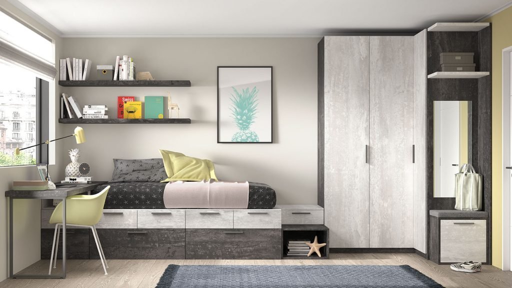 Dormitorio compacto 5 whynot