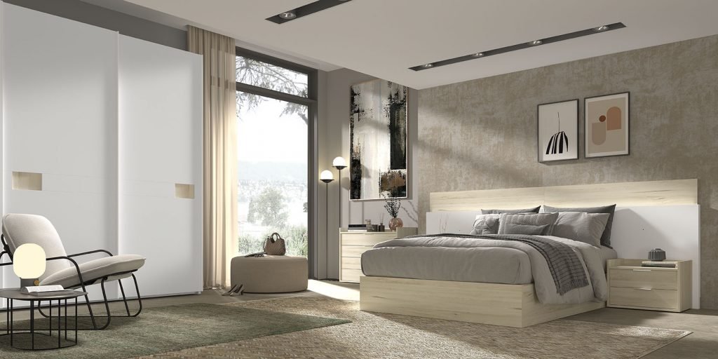 Habitación y armario Conjunto colección Kloset Night