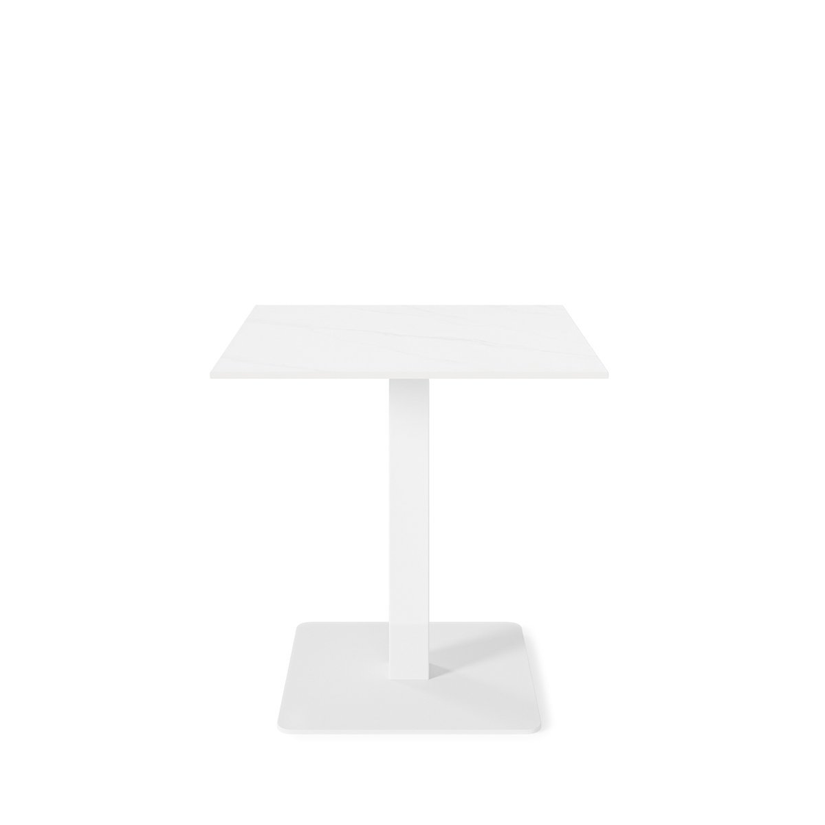 Mesa baja fija SAMIRA blanco/blanco