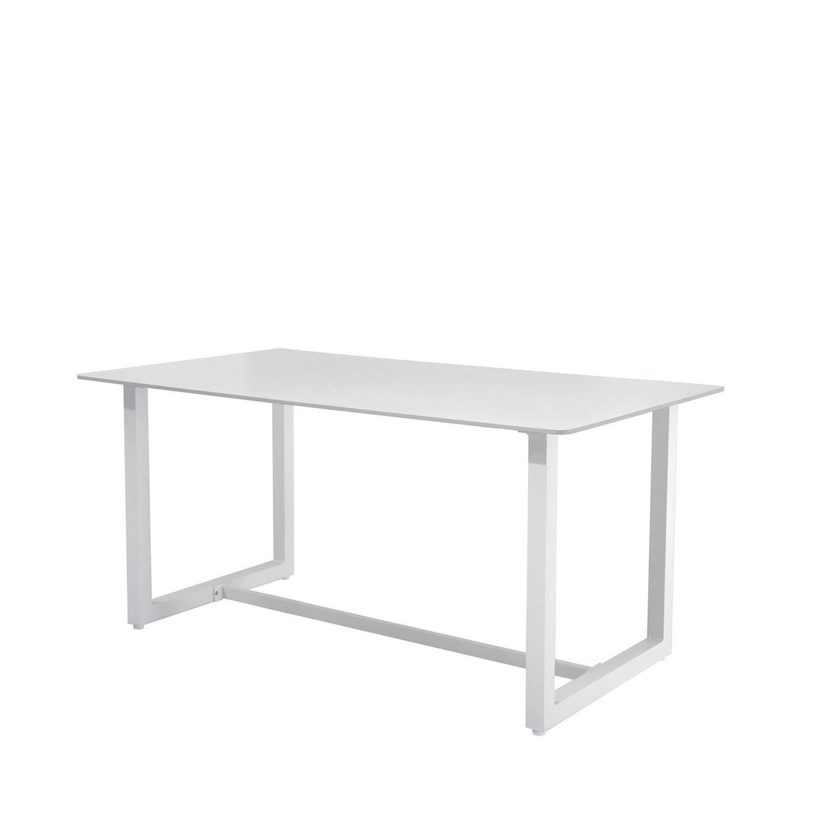 Mesa de exterior fija AUDREY blanco