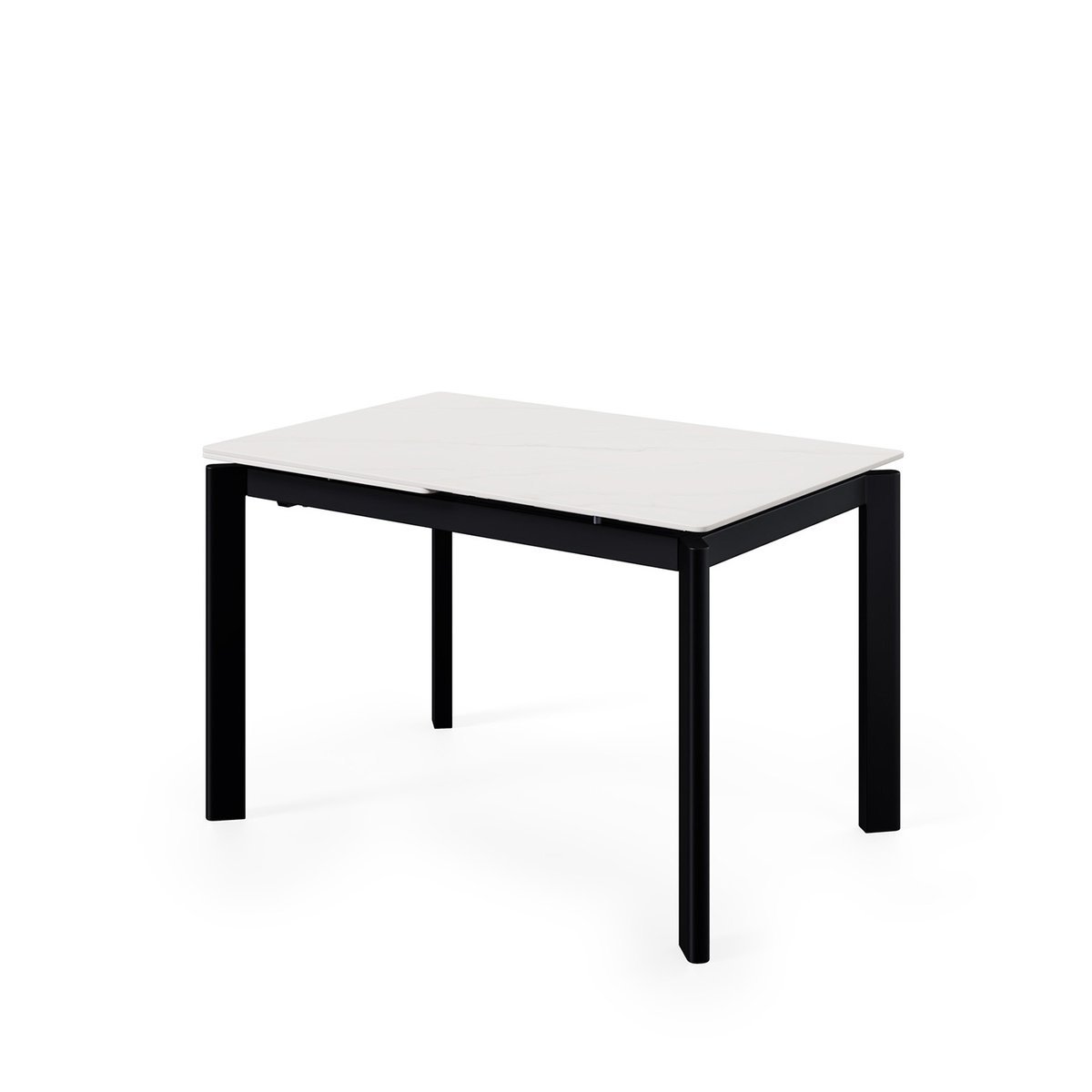 Mesa ext. CONSTANCE 120 blanco/negro