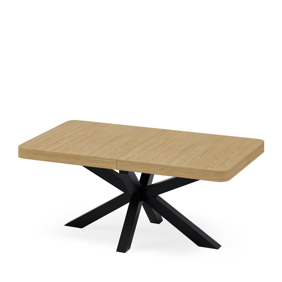 Mesa ext. GLADYS 140 roble/negro