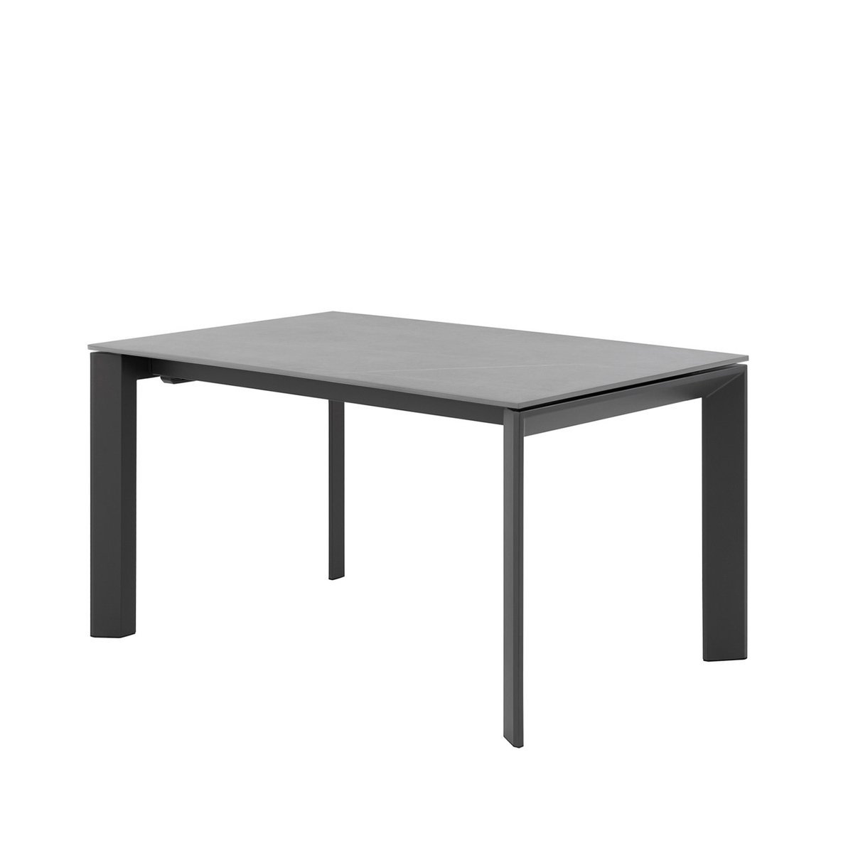 Mesa ext. LISA 140 gris/negro
