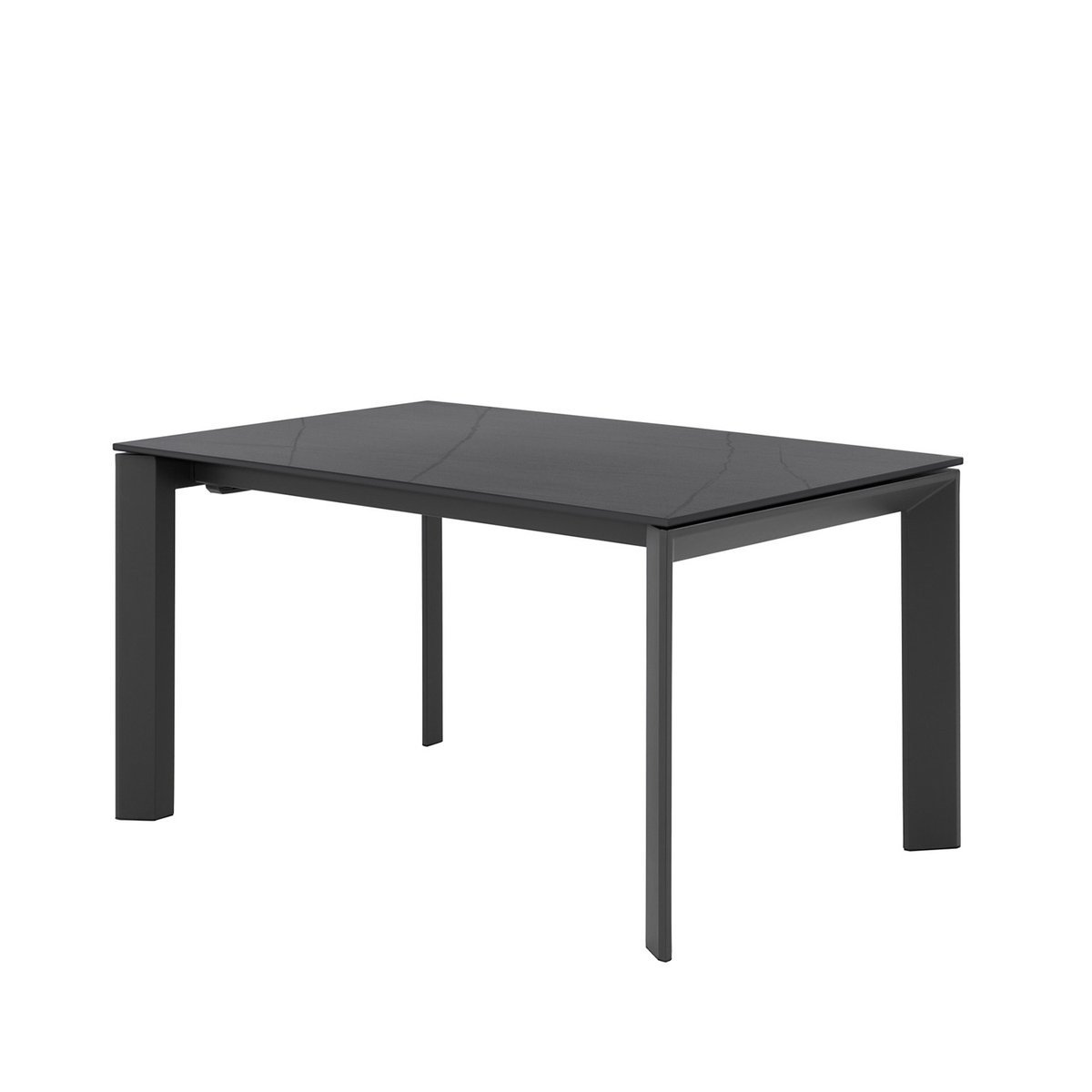 Mesa ext. LISA 140 negro/negro