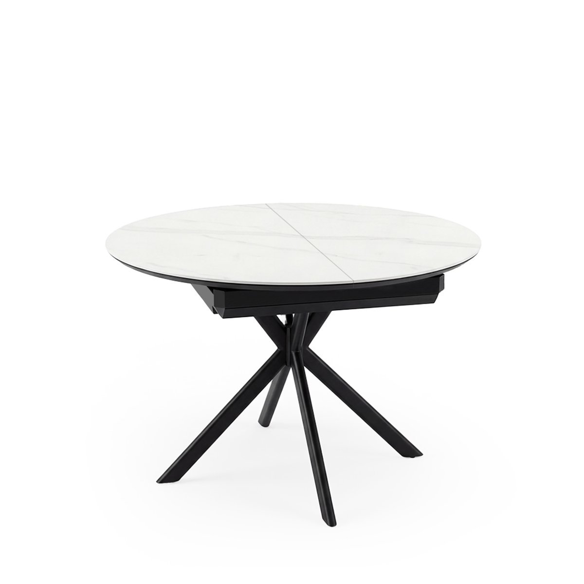 Mesa ext. SUVI 100 blanco/negro