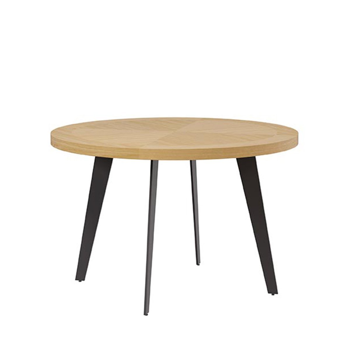 Mesa fija AMANDA 100 roble/negro