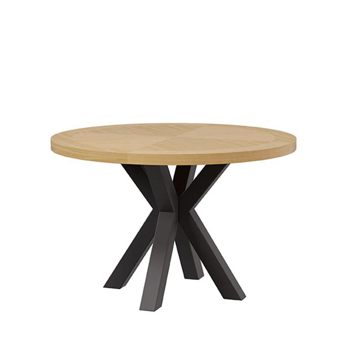 Mesa fija BEVERLY 100 roble/negro