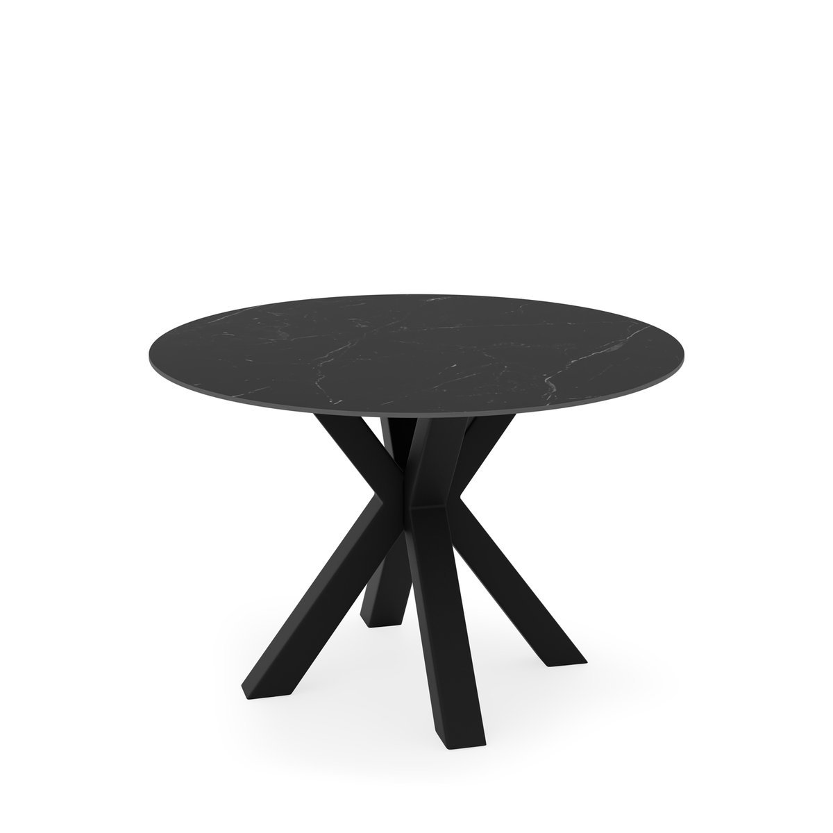 Mesa fija FIORELLA 100 negro/negro
