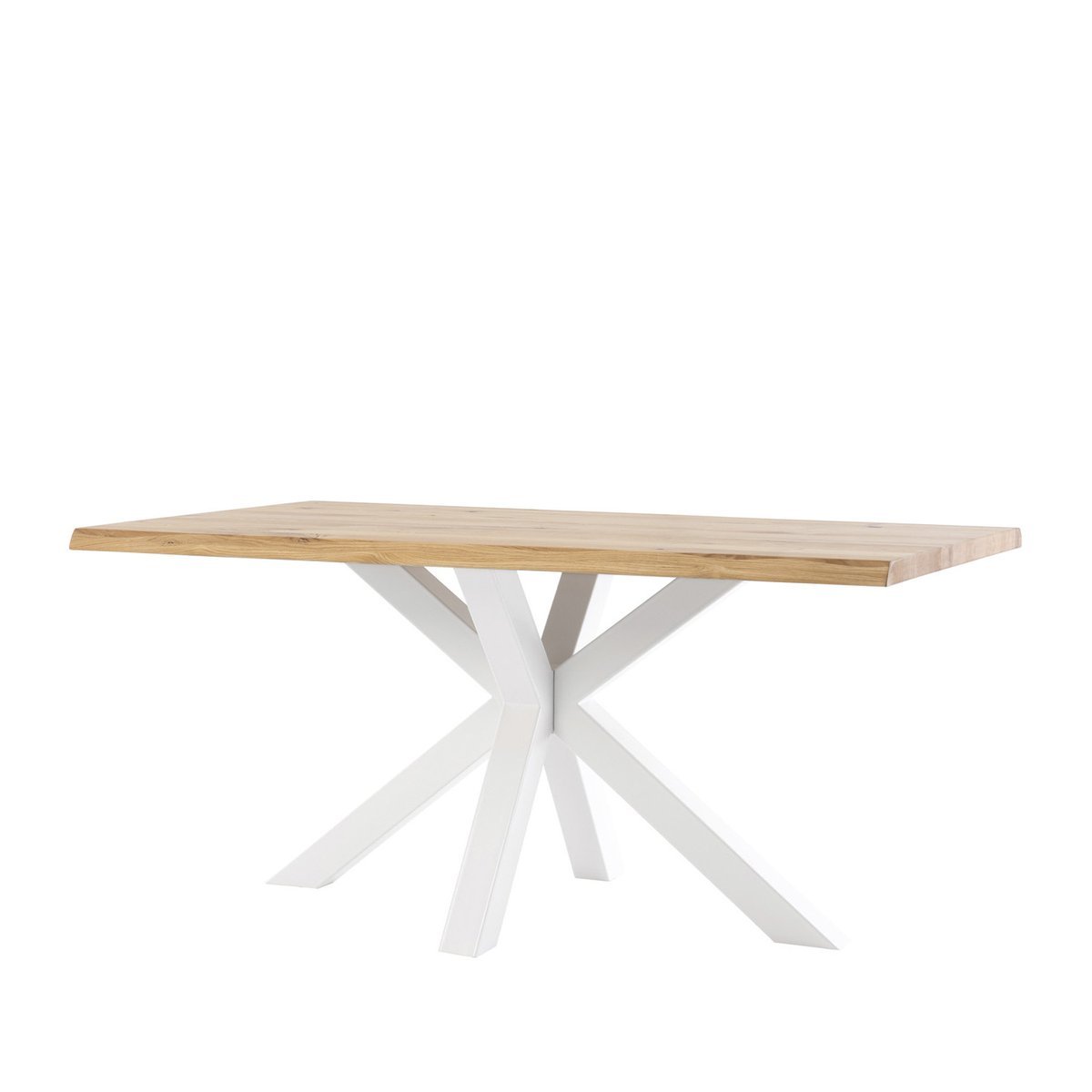 Mesa fija GRACE 140 roble/blanco