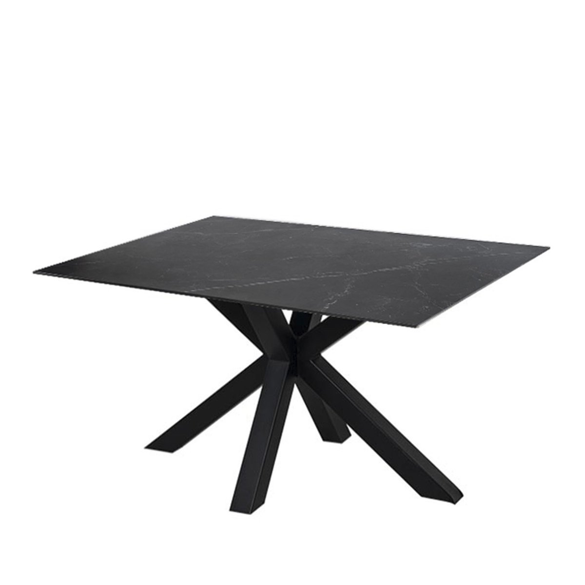 Mesa fija JOYCE 140 negro/negro