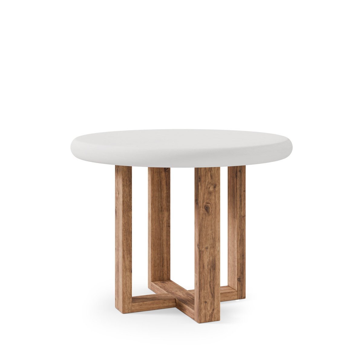 Mesa fija VIOLETTE 100 blanco-roble