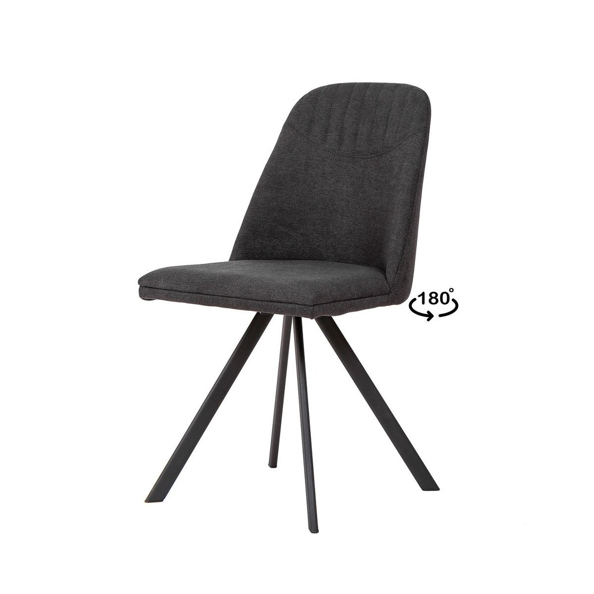 Silla CRIS gris oscuro