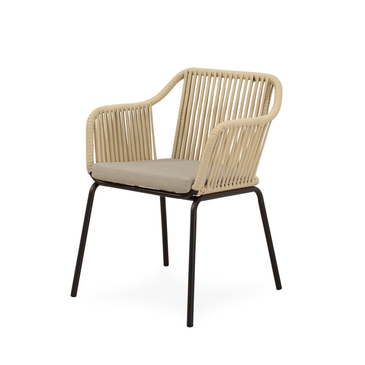 Silla de exterior PENNY negro