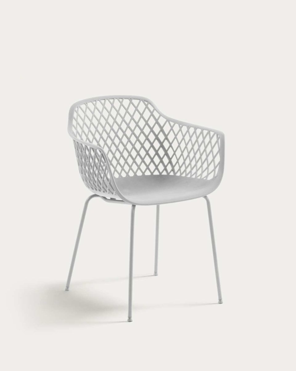 Silla de exterior Quinn blanco