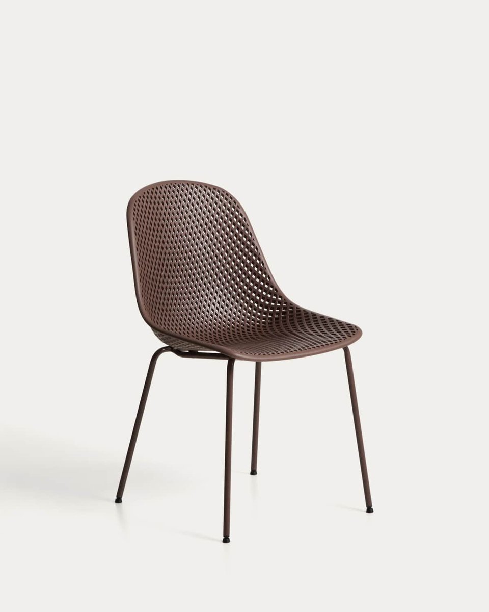 Silla exterior Quinby marrón