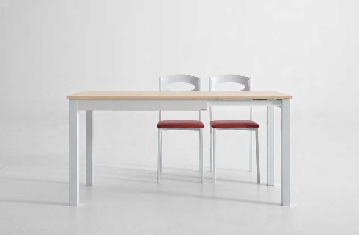 Silla luna.   Chasis Blanco / Dolc Popi