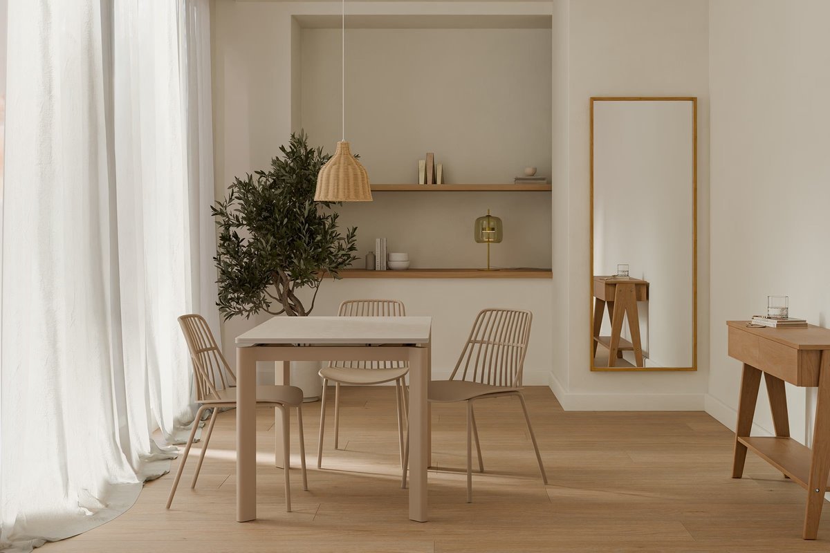 Silla NERINA beige
