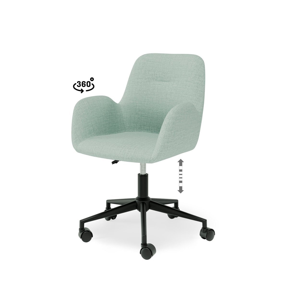 Silla oficina IRVINE menta