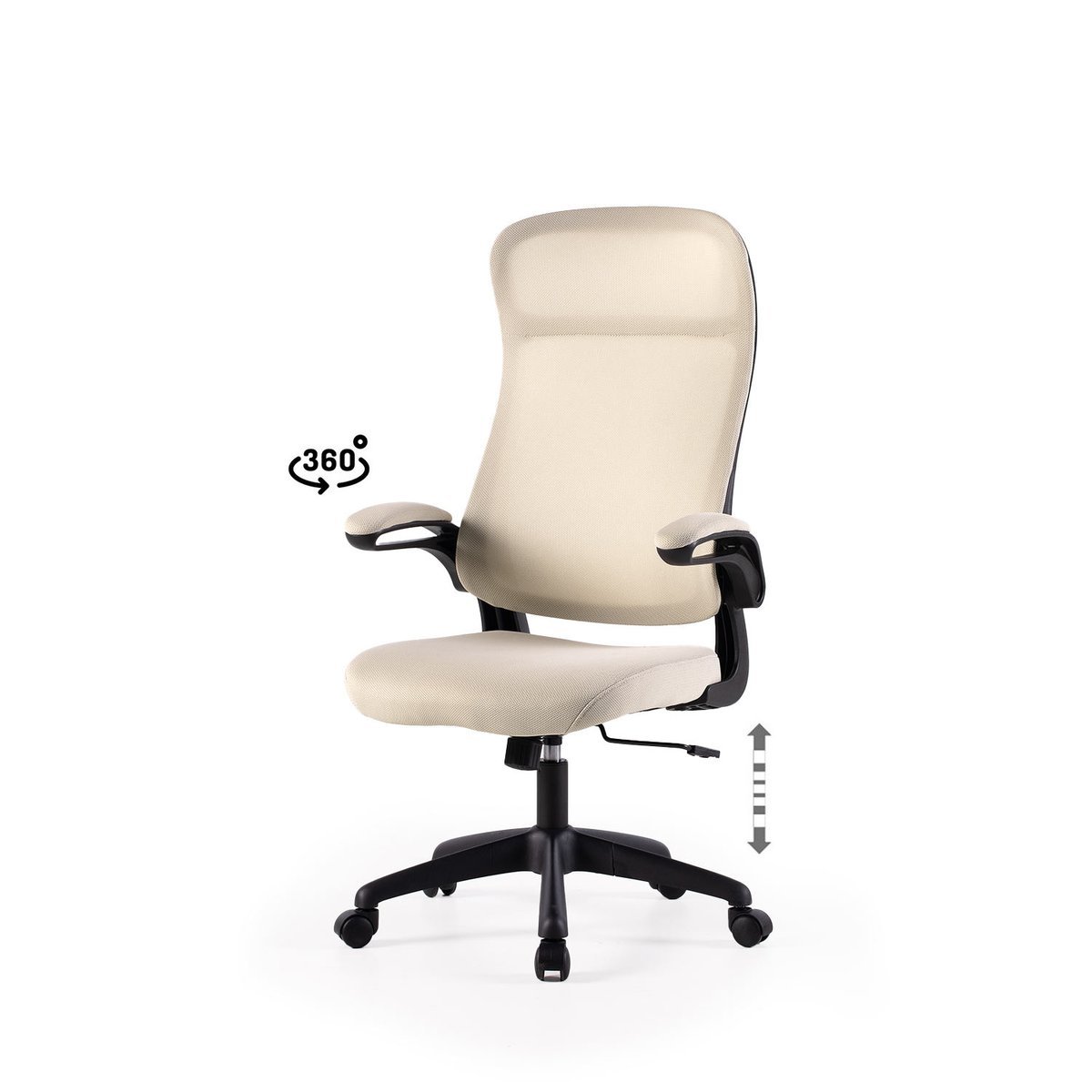 Silla oficina SORBONNE beige