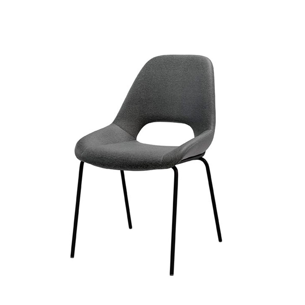 Silla SIMONA gris oscuro