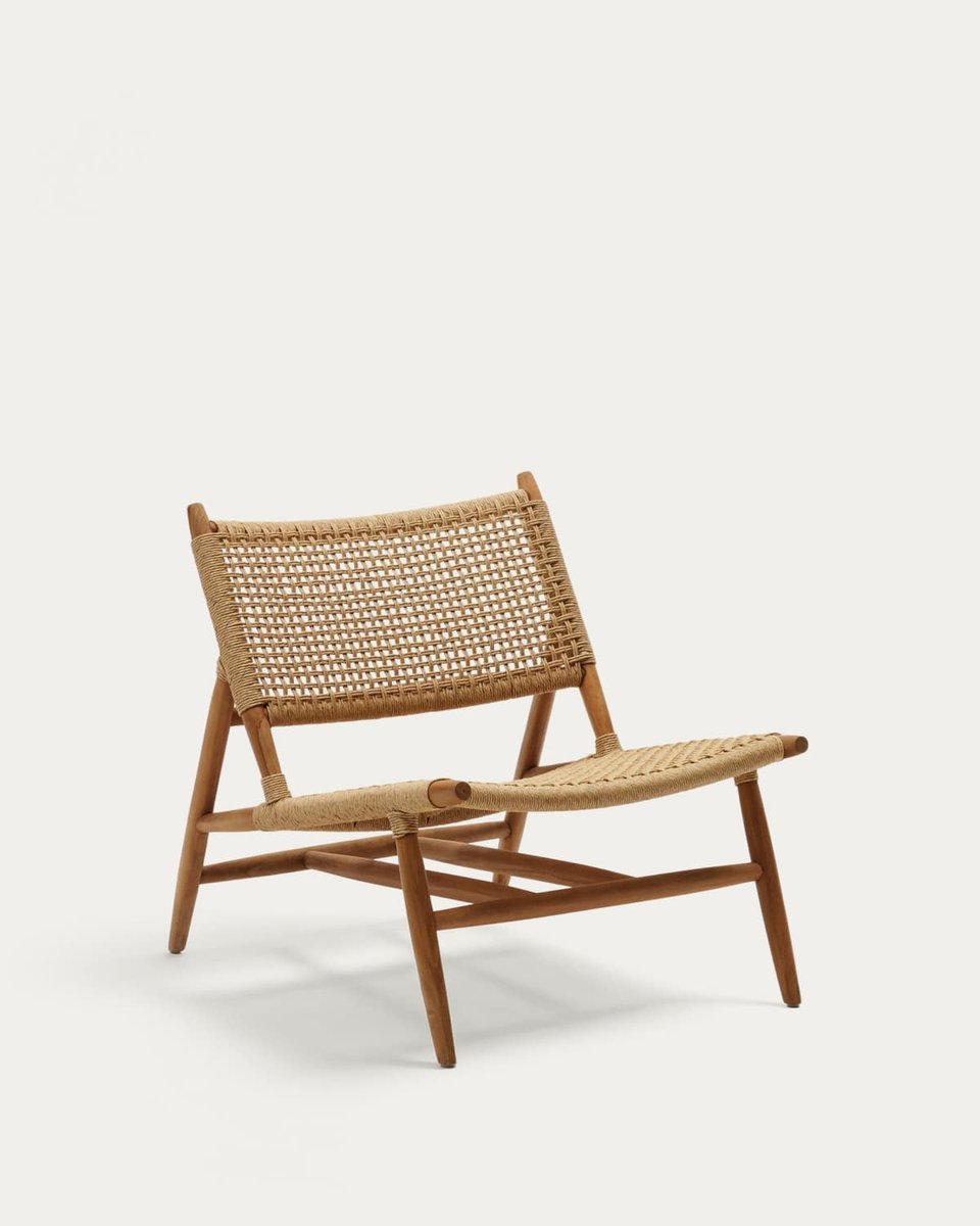 Sillón Codolar de madera maciza de teca