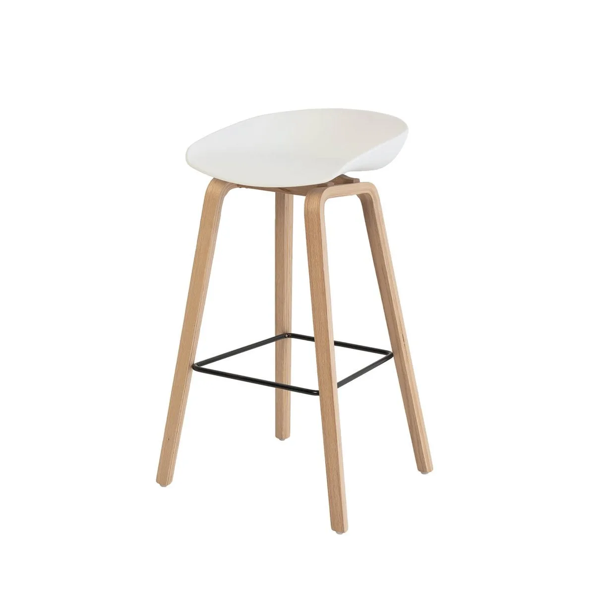 Taburete alto RONIE blanco