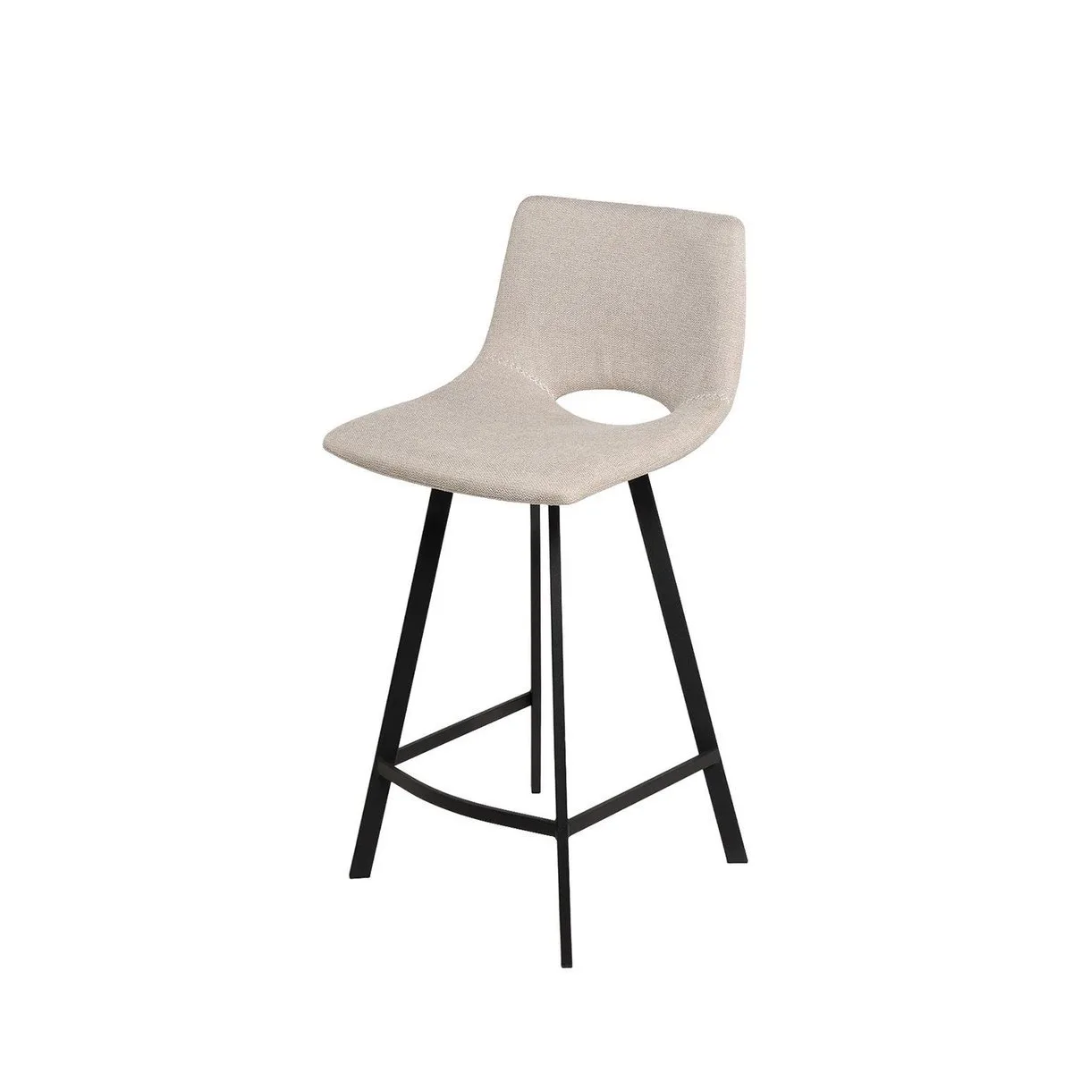 Taburete bajo CLARK beige