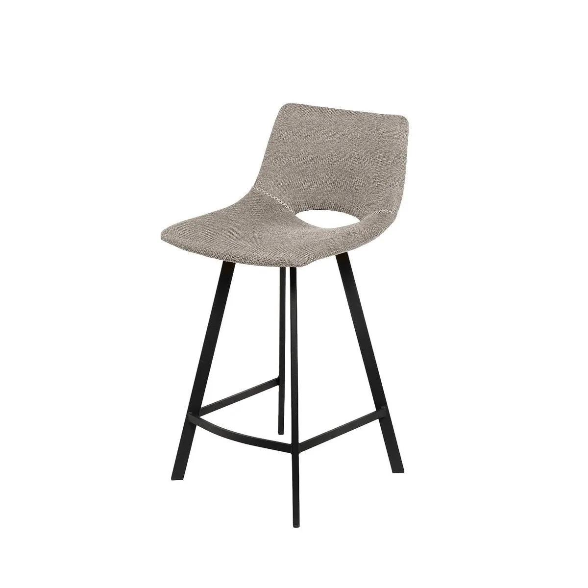 Taburete bajo CLARK taupe