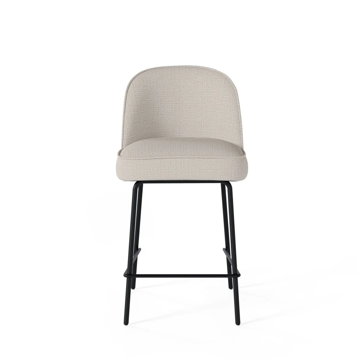 Taburete bajo NELSON beige