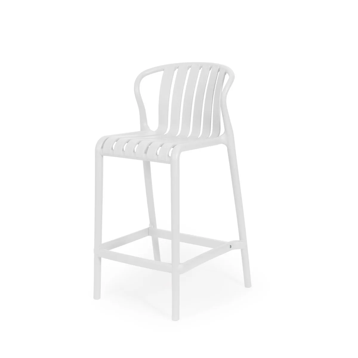 Taburete BASTIAN blanco