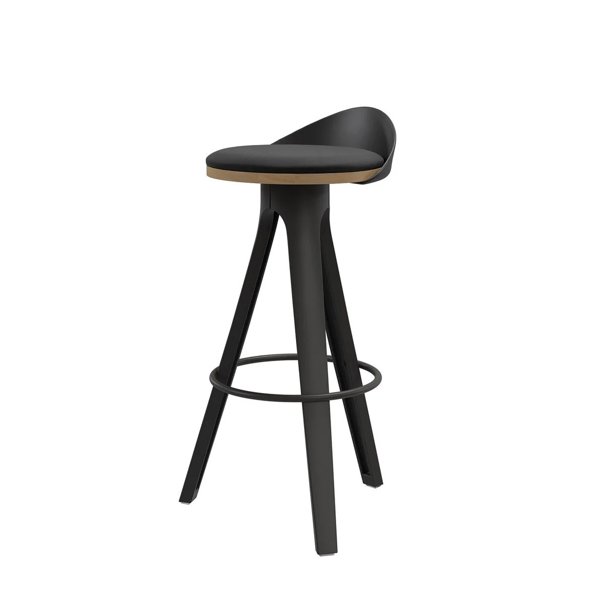 Taburete DUKE negro