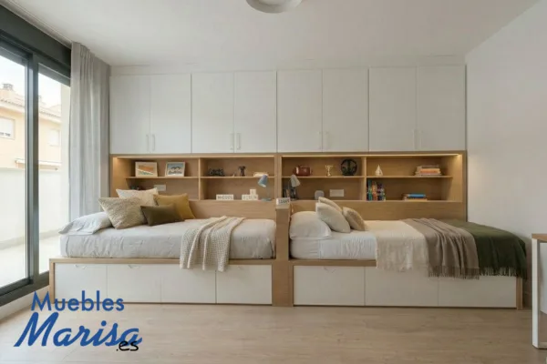 Dormitorio Juvenil para dos